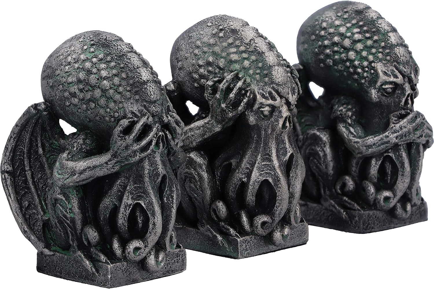 Nemesis Now Cthulhu figurine Three Wise Cthulhu 7 cm