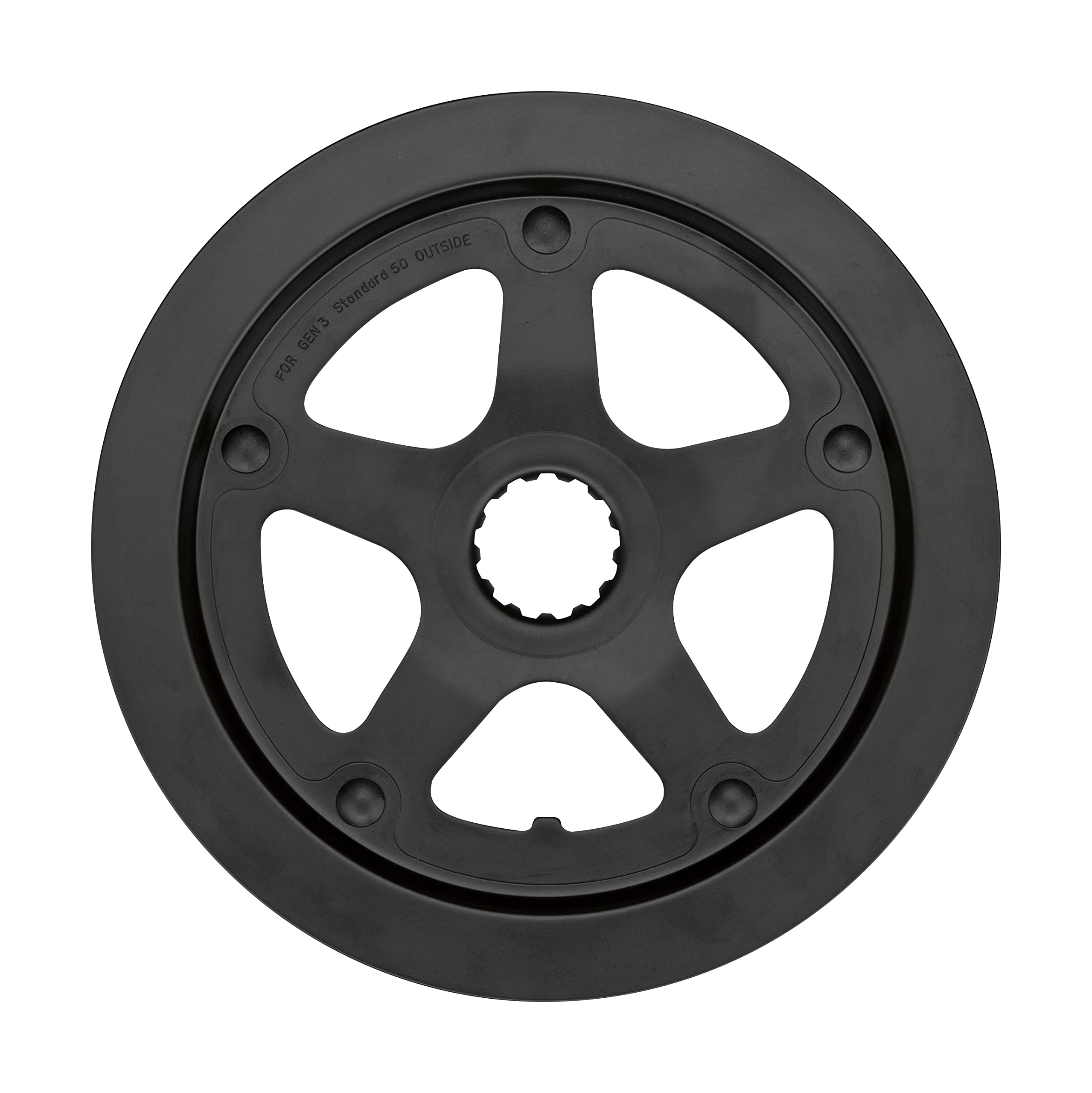 FSA Bosch G3 eBike Direct Mount Chainring w/Guard in Black 38T, Black
