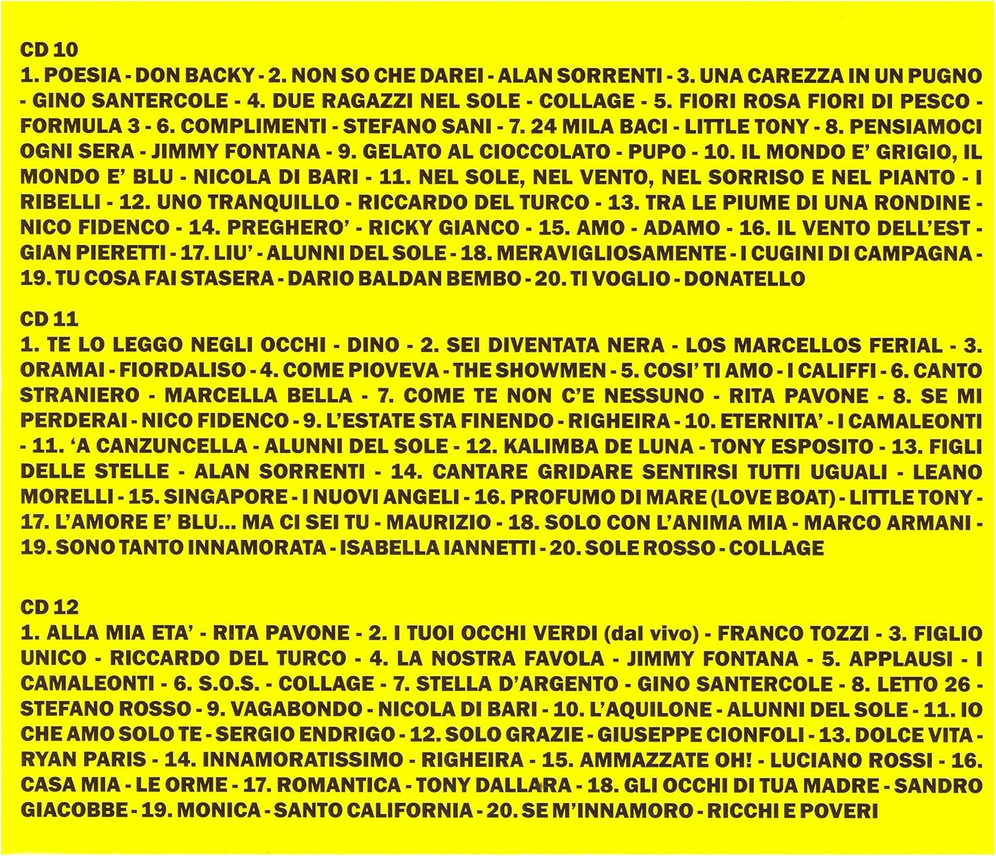 HIT ITALIA '60 '70 '80 Vol. 2