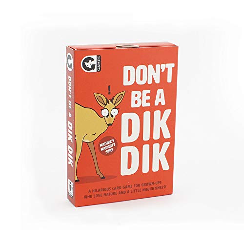 Don`t Be A Dik Dik Card Game /Boardgames