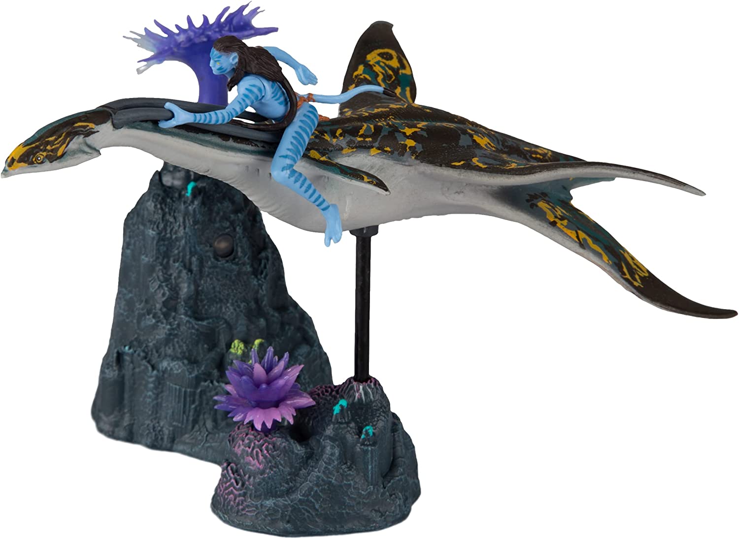 McFarlane Toys, Disney Avatar, World of Pandora Neteyam and Ilu Avatar Movie Action Figure Set, Disney Toys Collectible Figure – Ages 8+