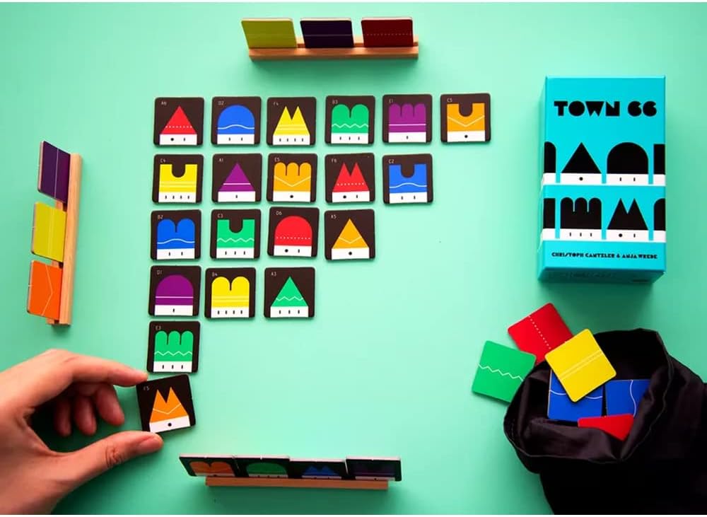 Oink Games "Town66 • Property Development Strategy Game • Smart Puzzle Game For Adults & Kids • 9 Year Olds + (English