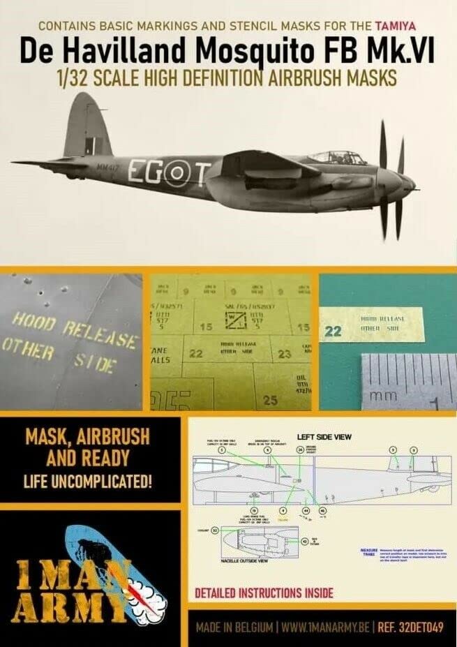 1ManArmy - 1/32 DE HAVILLAND MOSQUITO FB MK.VI TAMIYA