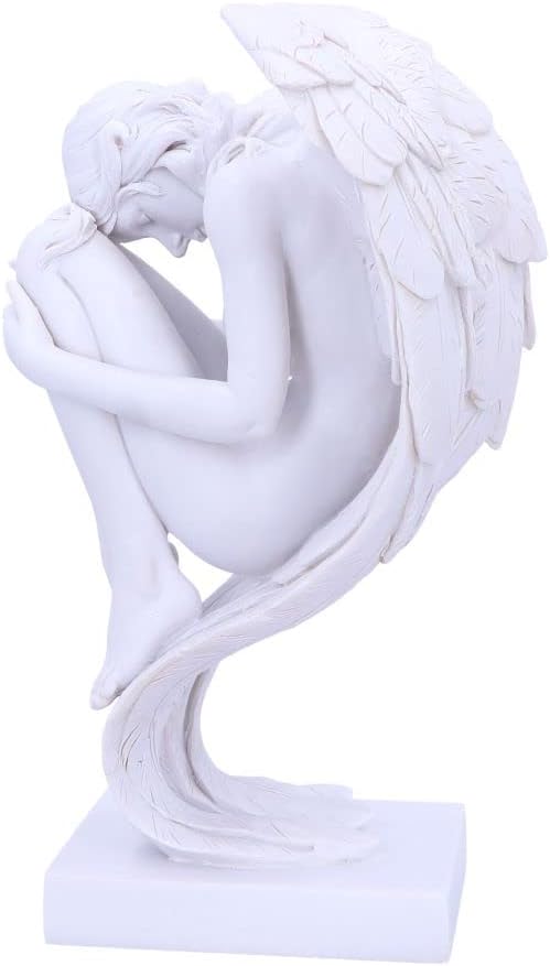 Nemesis Now Angels Contemplation, White, 28cm