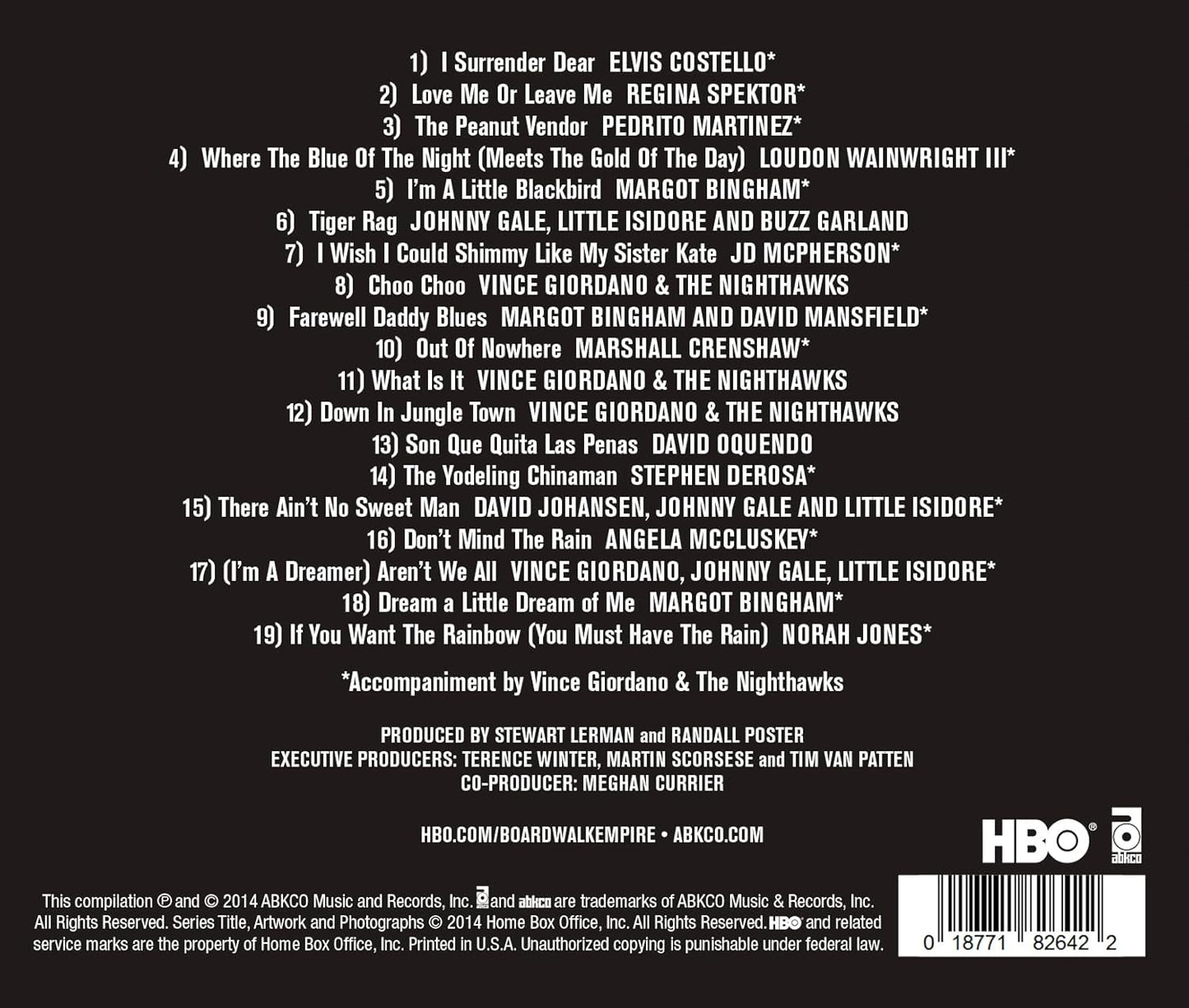Boardwalk Empire 3: Music From