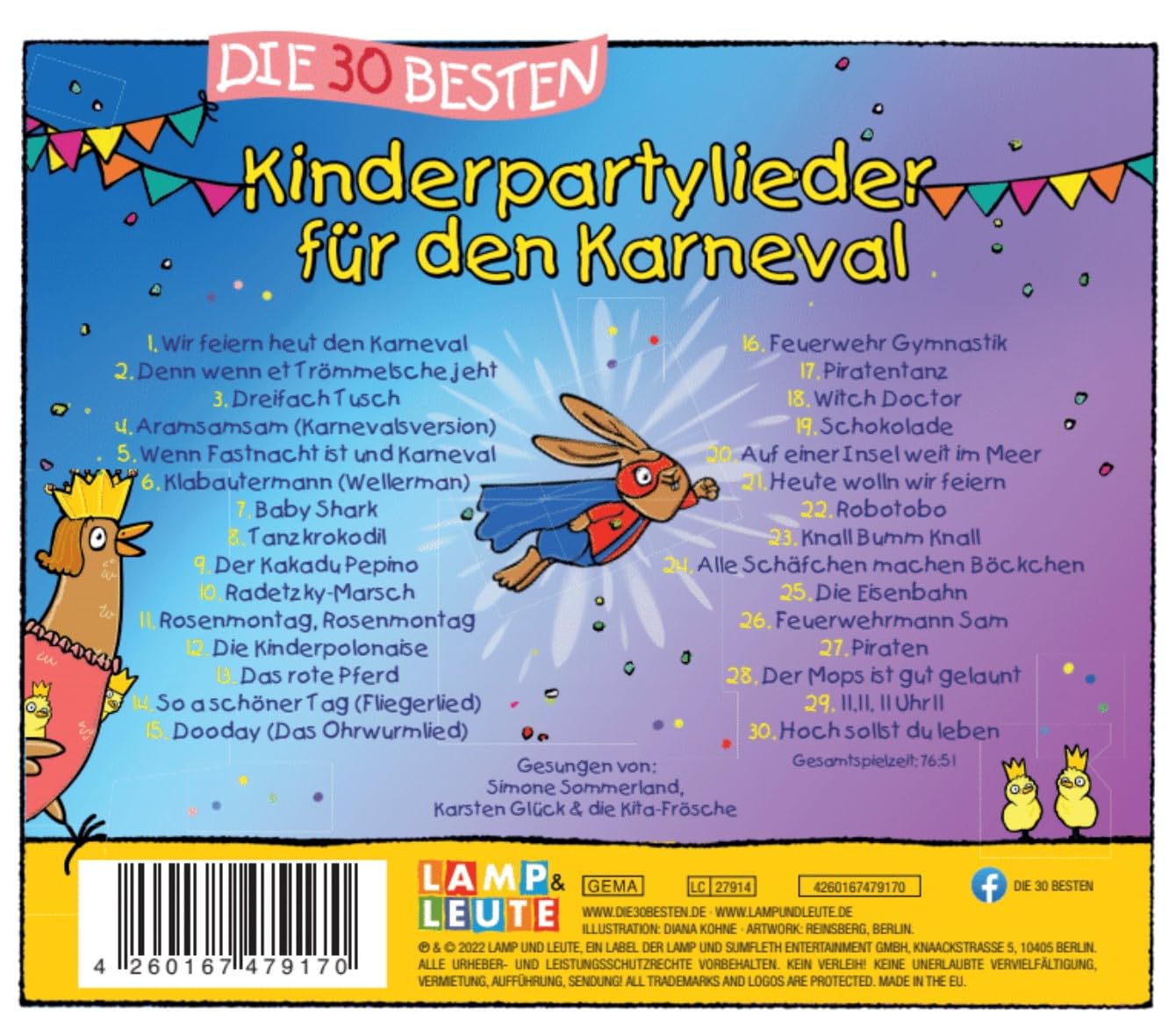 Die 30 Besten Kinderpartylieder Für Den Karneval
