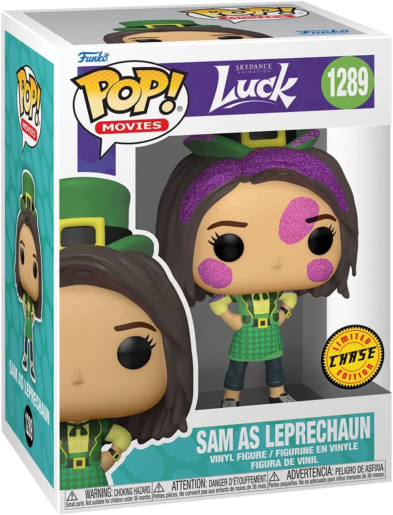 Funko POP! Movies: Luck - Sam - 1/6 Odds for Rare Chase Variant - Collectable Vinyl Figure - Gift Idea - Official Merchandise - Toys for Kids & Adults - Movies Fans - Model Figure for Collectors