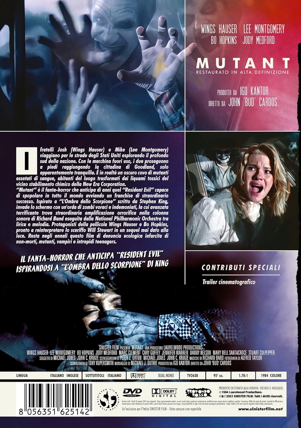 Mutant, Restaurato in HD