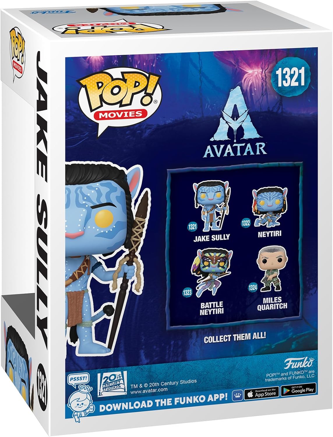 Funko Pop! Movies: Avatar - Jake Sully - Avatar: The Way of Water - Figura de Vinilo Coleccionable - Idea de Regalo- Mercancia Oficial - Juguetes para Niños y Adultos - Movies Fans