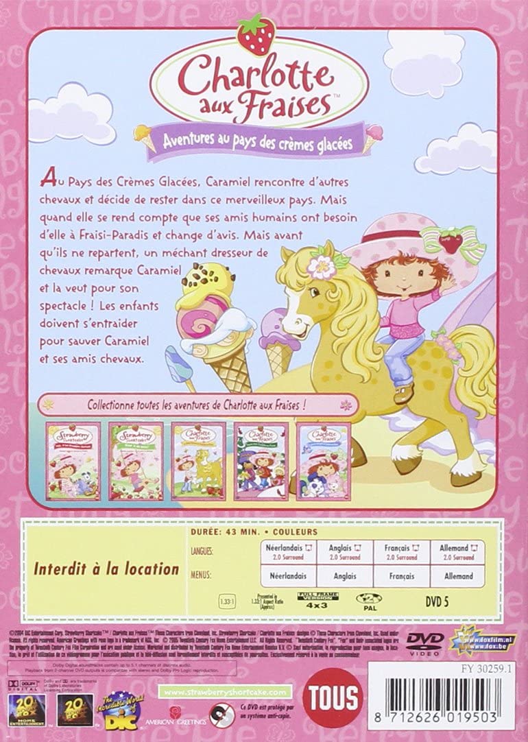 Charlotte aux Fraises : Aventures au pays des crèmes glacées