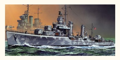 Dragon 1/350 U.S.S. BUCHANAN DD-484, 1942