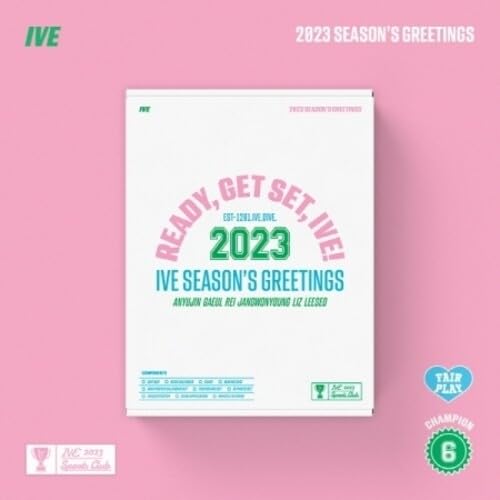 2023 SEASON'S GREETINGS : READY, GET SET, IVE!