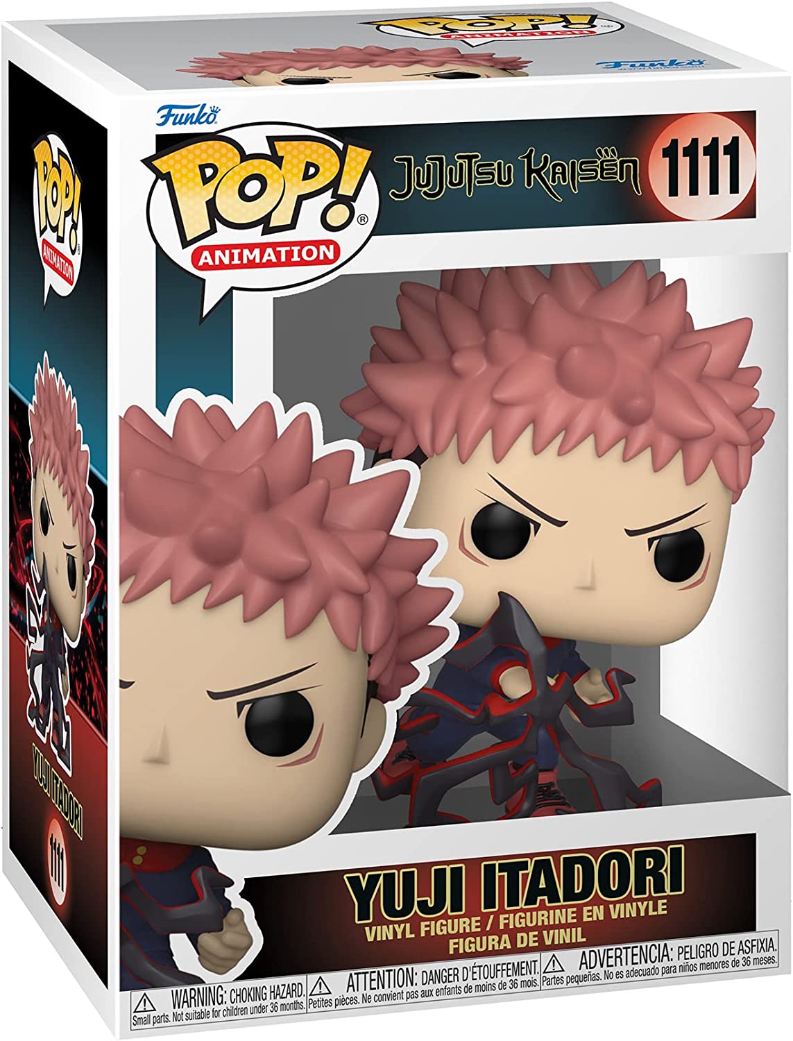 Funko POP! Animation: Jujutsu Kaisen - Yuji Itadori - Glow In the Dark Chase - Collectable Vinyl Figure - Gift Idea - Official Merchandise - Toys for Kids & Adults - Anime Fans
