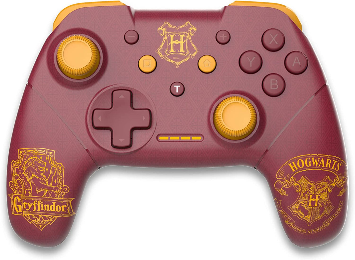 Freaks And Geeks Wizarding World Harry Potter 299252 Wireless Bluetooth Controller for Nintendo Switch , Gryffindor, Red