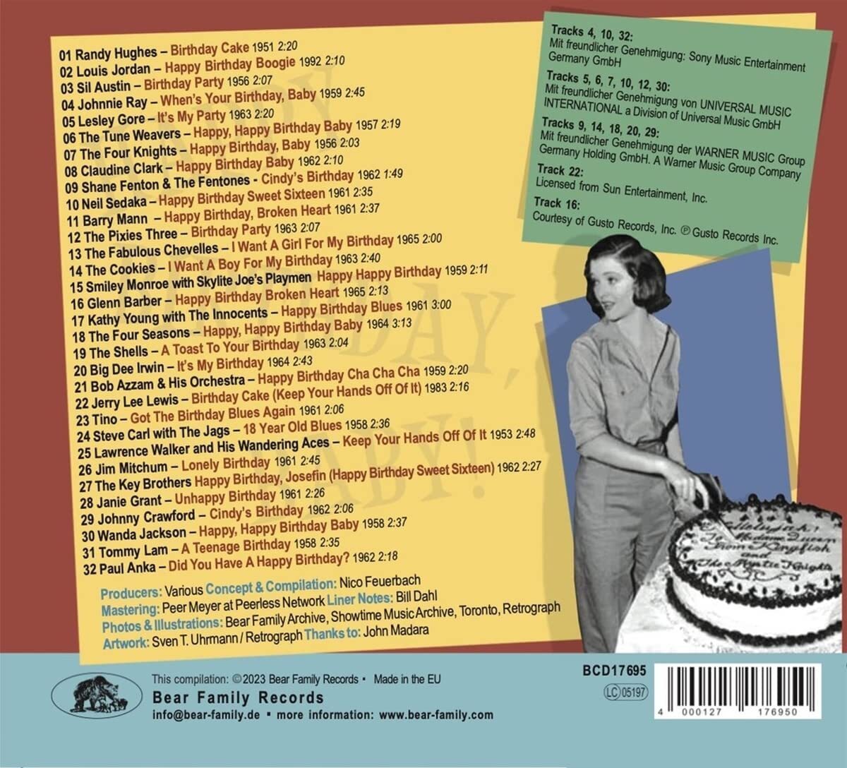 Happy Birthday Baby! 32 (Un-) Happy Tunes for Your Birthday Party