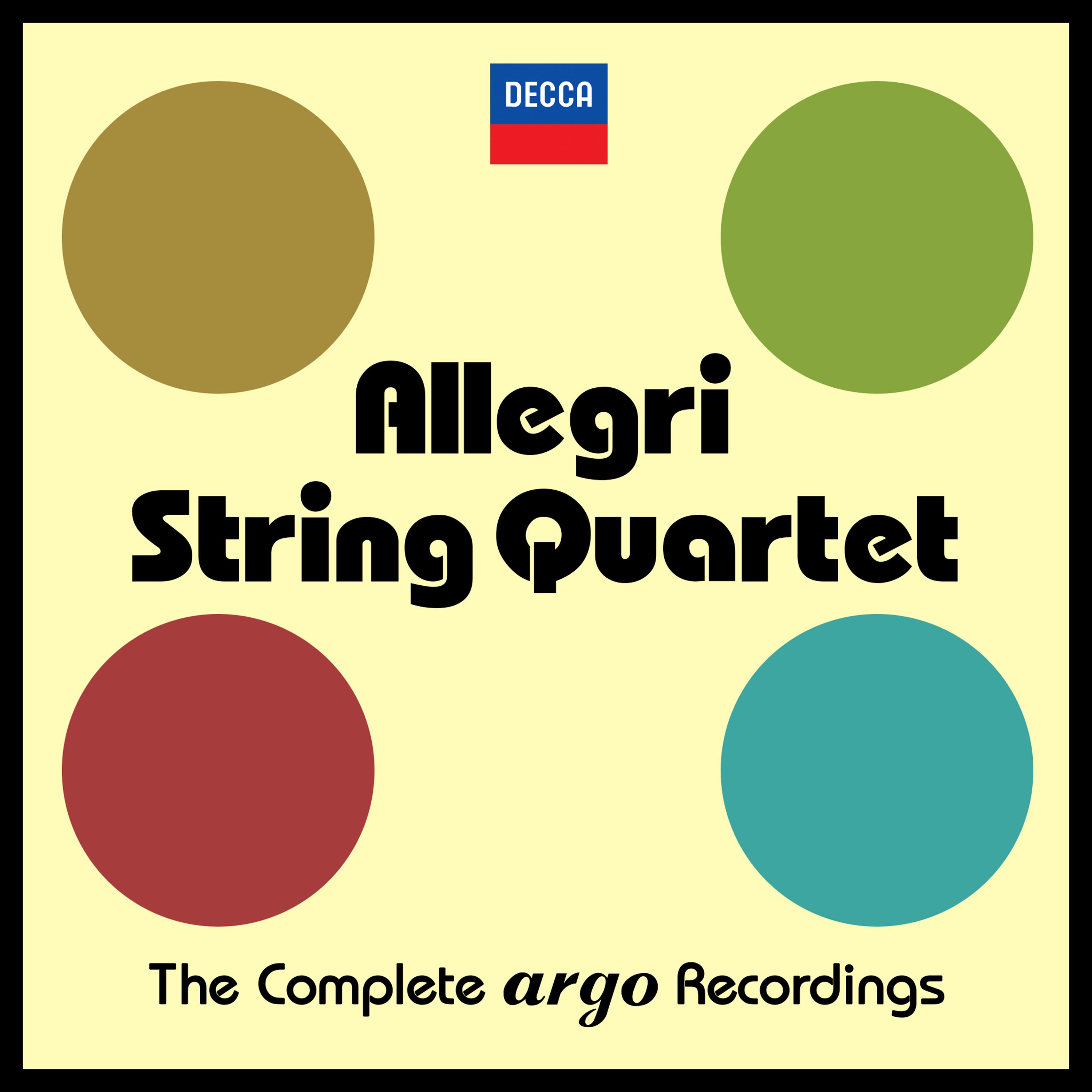 Allegri String Quartet: The Complete Argo Recordings