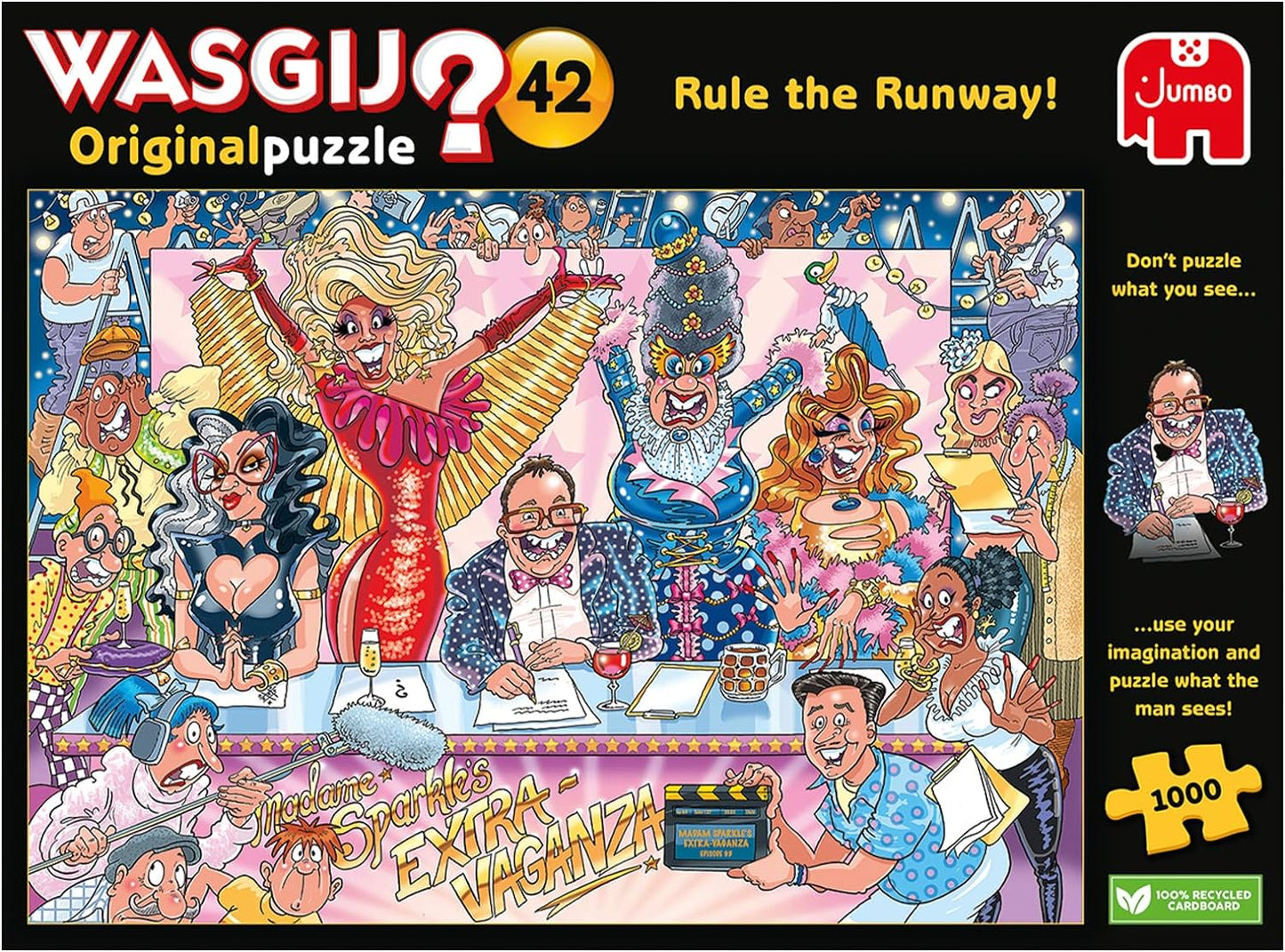 Jumbo Wasgij Original 42: Glitter & Schitter - 1000 stukjes