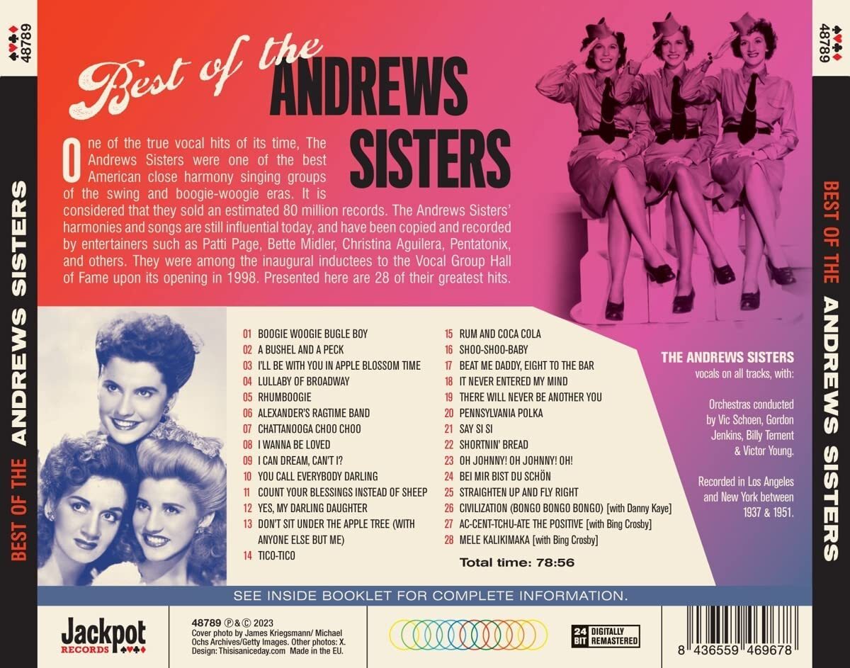 Best of Andrew Sisters