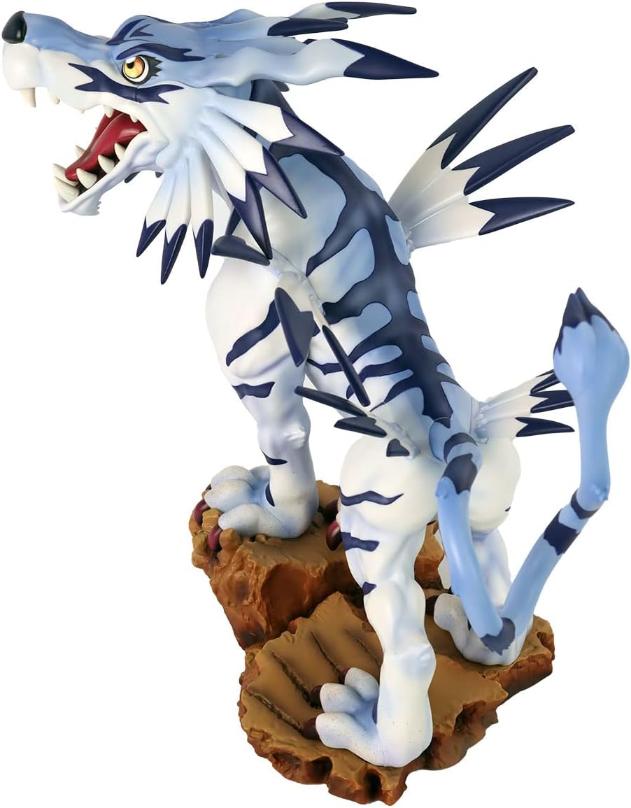 Megahouse - Precious Gem Series Digimon Adventure Garurumon Battle PVC Statue