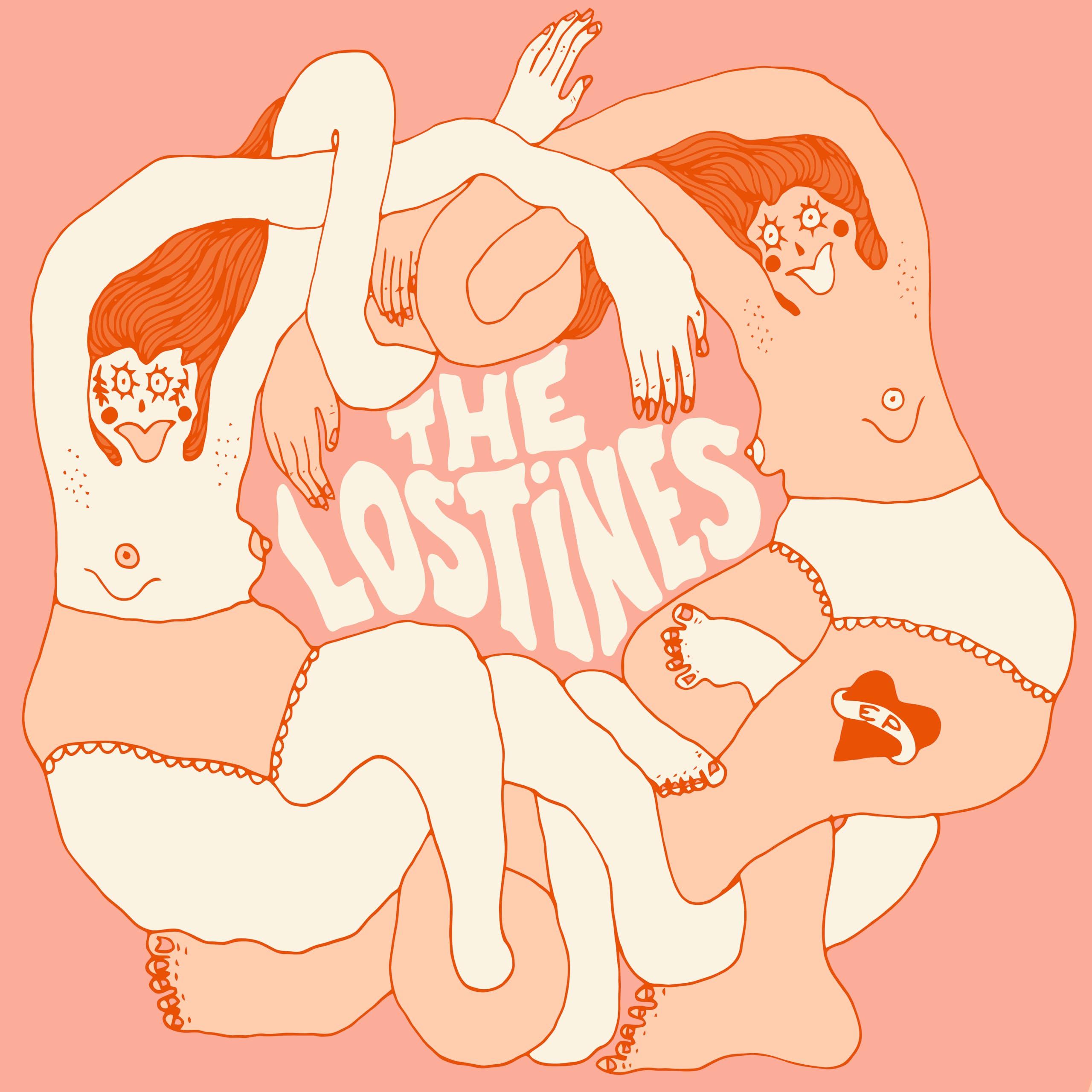 LOSTINES EP (ORANGE MARBLE VINYL