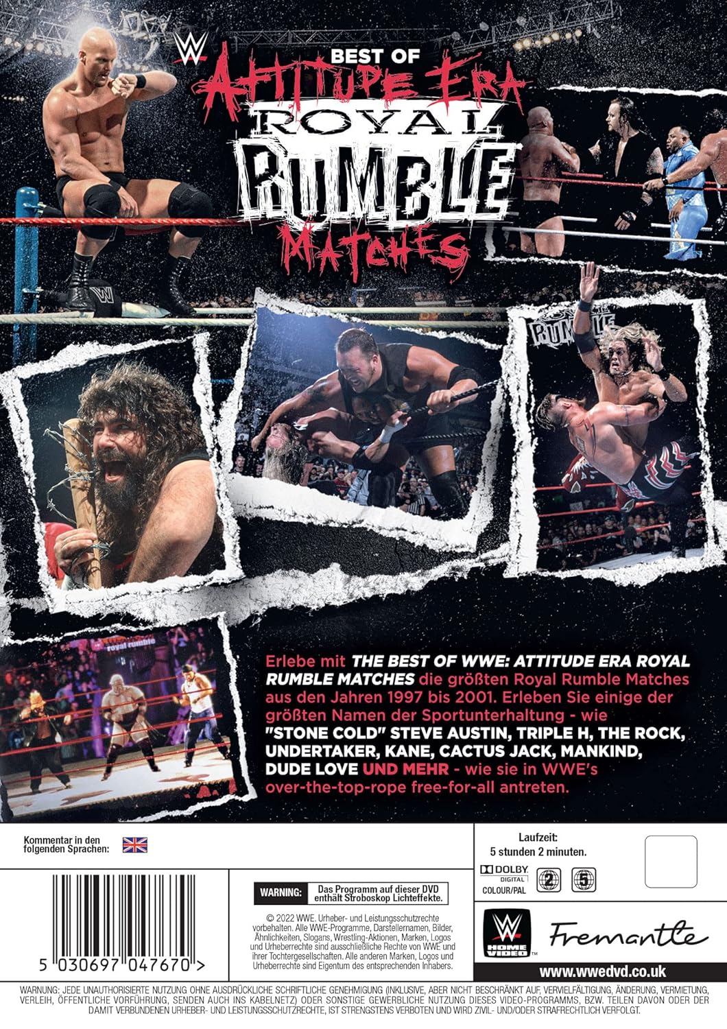 WWE: BEST OF ATTITUDE ERA ROYAL RUMBLE MATCHES