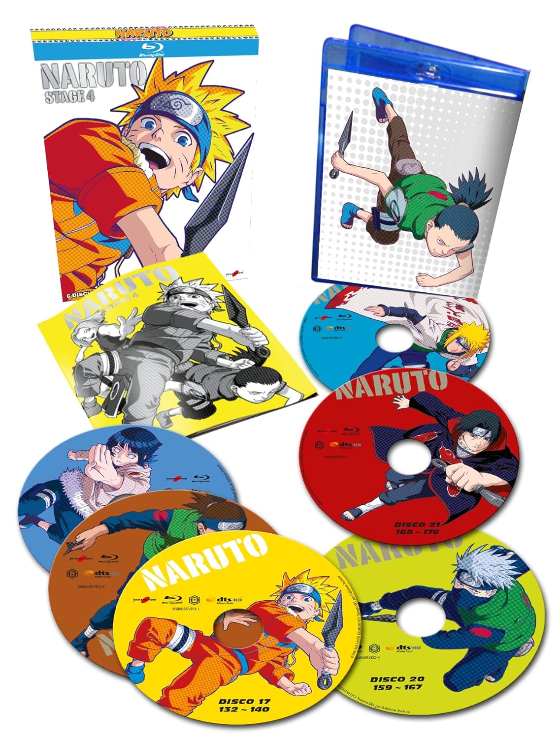 Naruto - Parte 4 - Bd (6 Bd