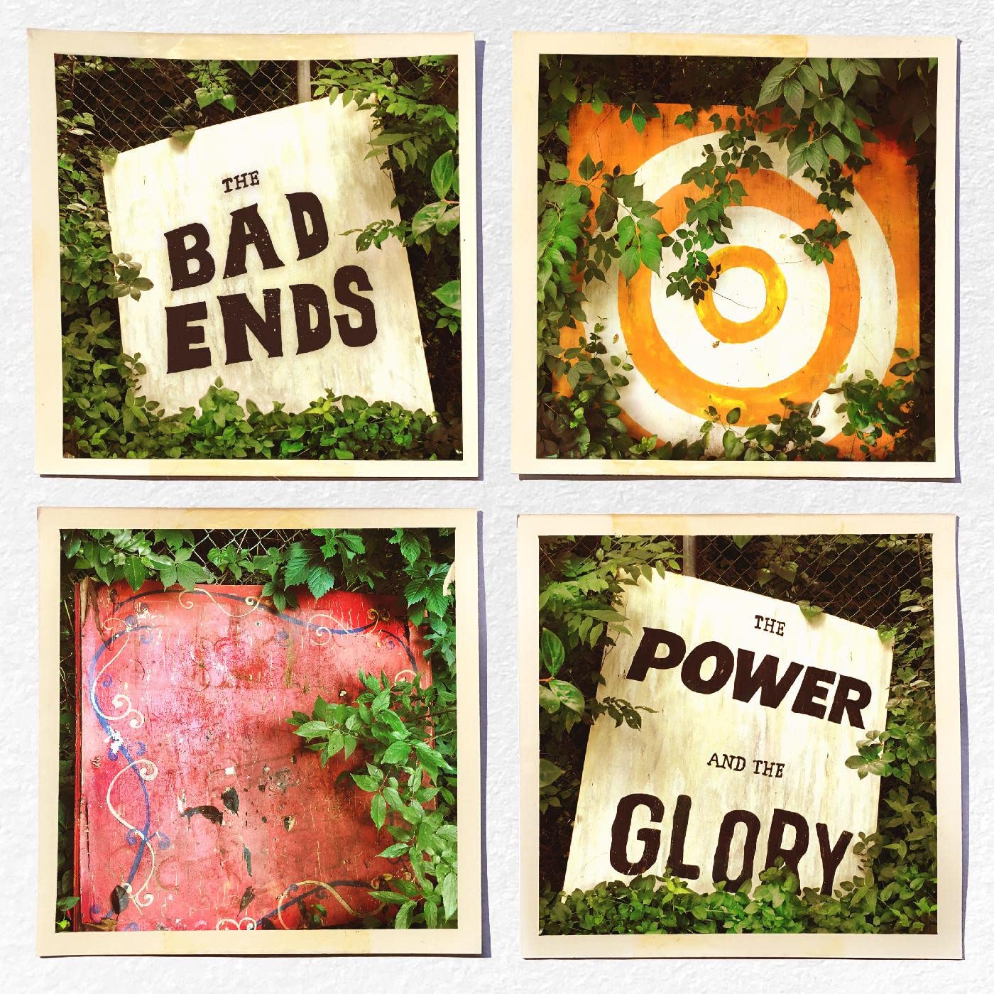 Power & The Glory (Transparent Orange Vinyl) (Indies)-BAD ENDS