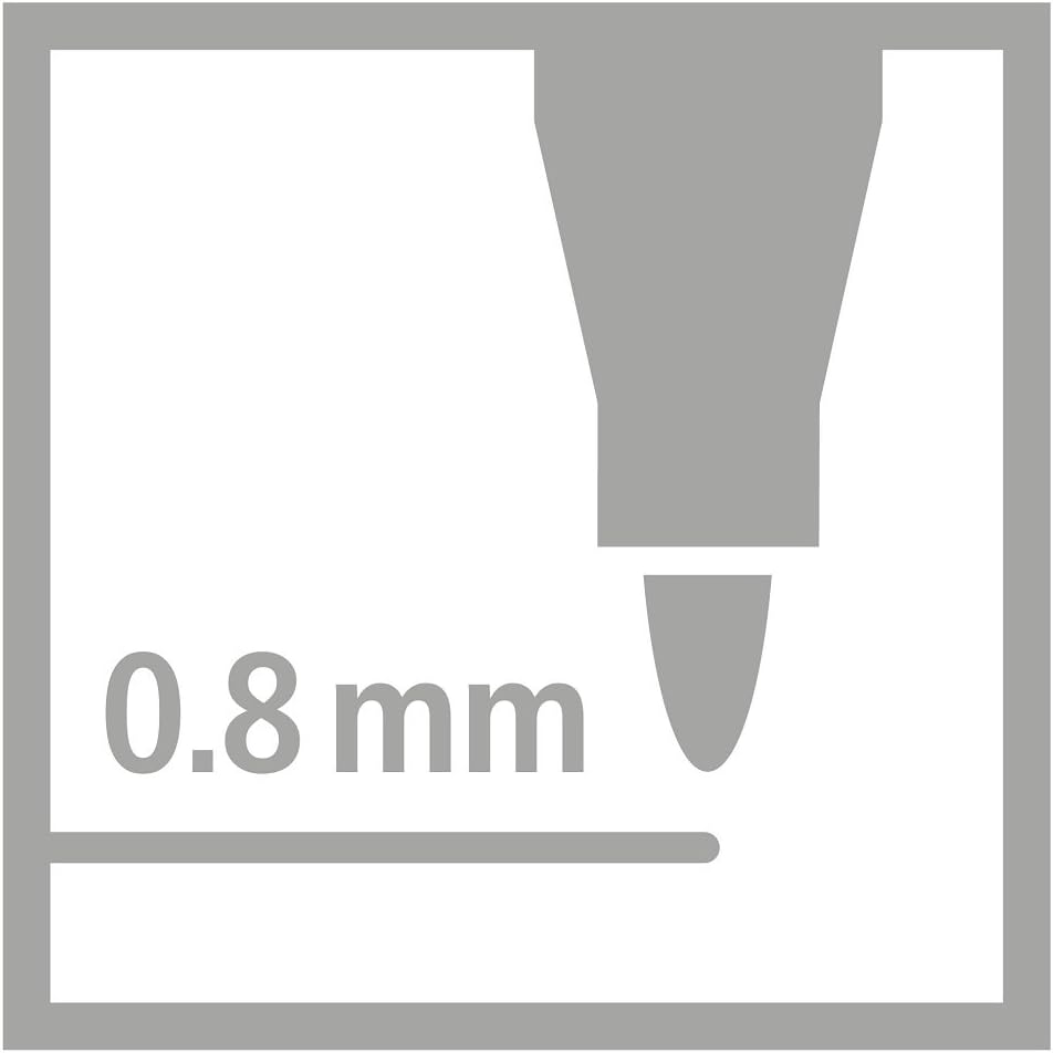 Nylon Tip Writing Pen - STABILO pointMax - Box of 10
