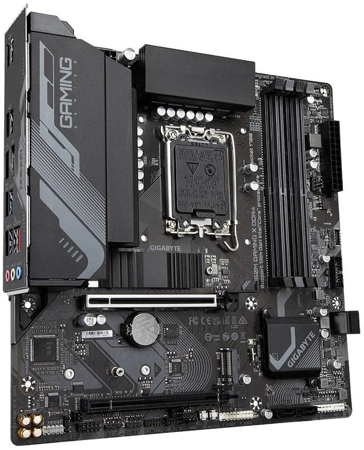 Gigabyte B760M GAMING X DDR4 Motherboard - Supports Intel Core 14th Gen CPUs, 8+1+1 Phases Digital VRM, up to 5333MHz DDR4 (OC), 2xPCIe 4.0 M.2, 2.5GbE LAN, USB 3.2 Gen2