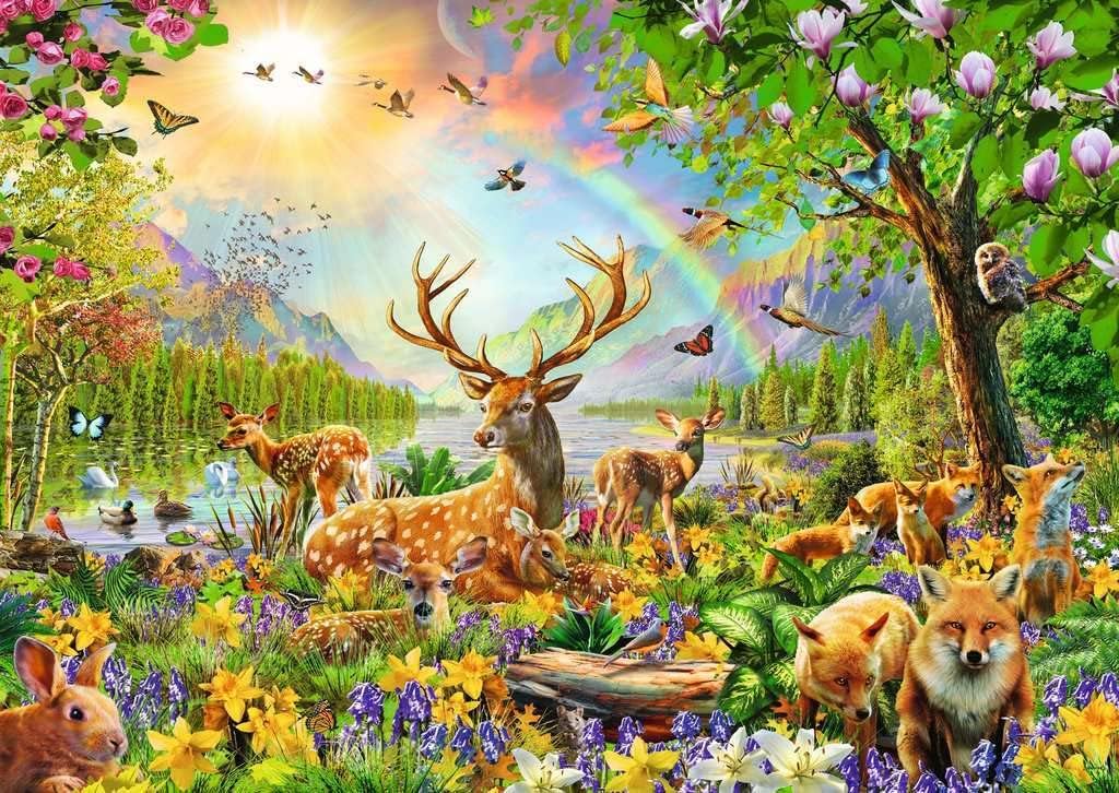 Ravensburger Wonderful Wilderness 200 Piece Jigsaw Puzzle for Children Age 8 Years Up