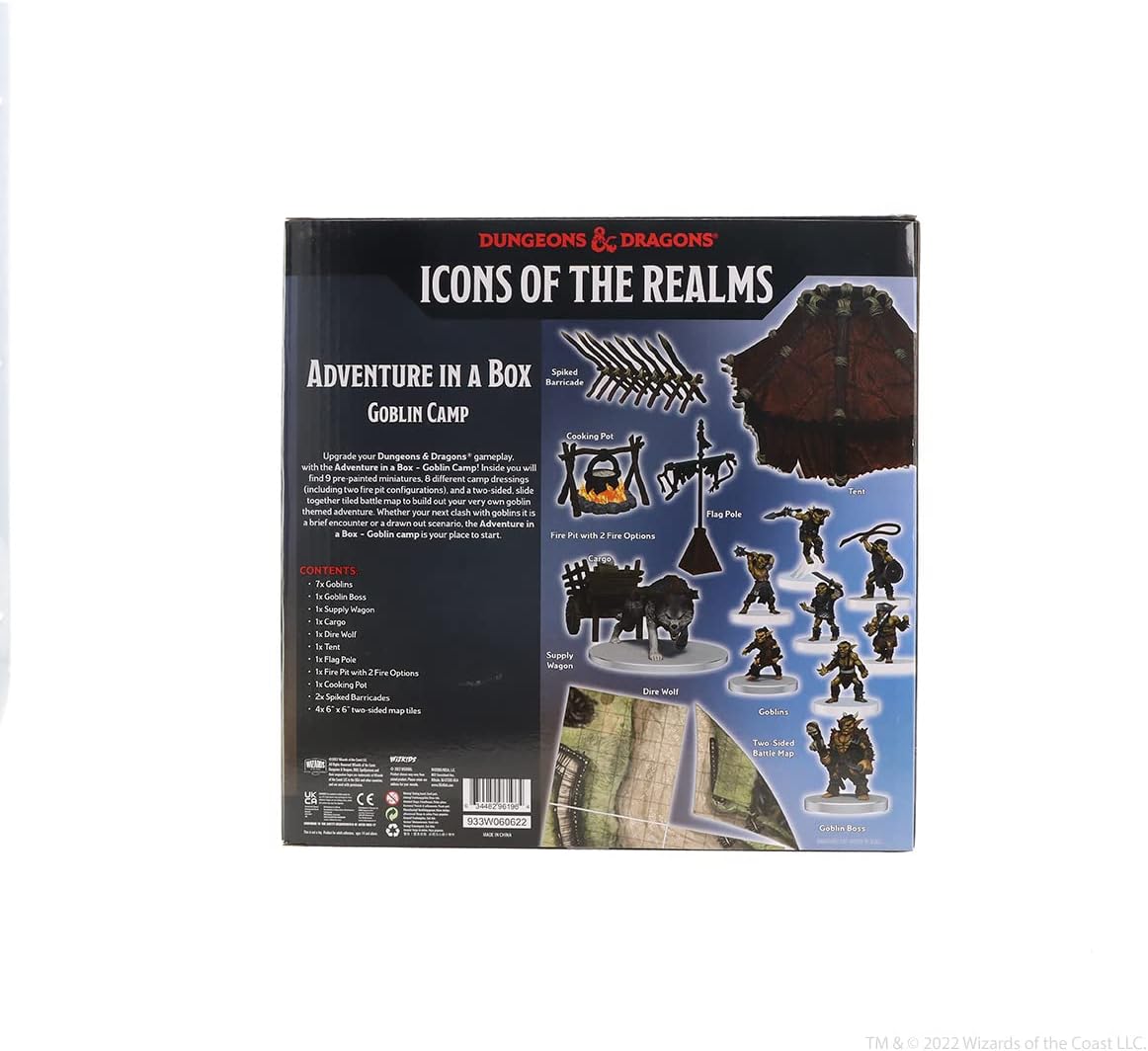 D&D Icons of the Realms Adventure in a Box - Goblin Camp