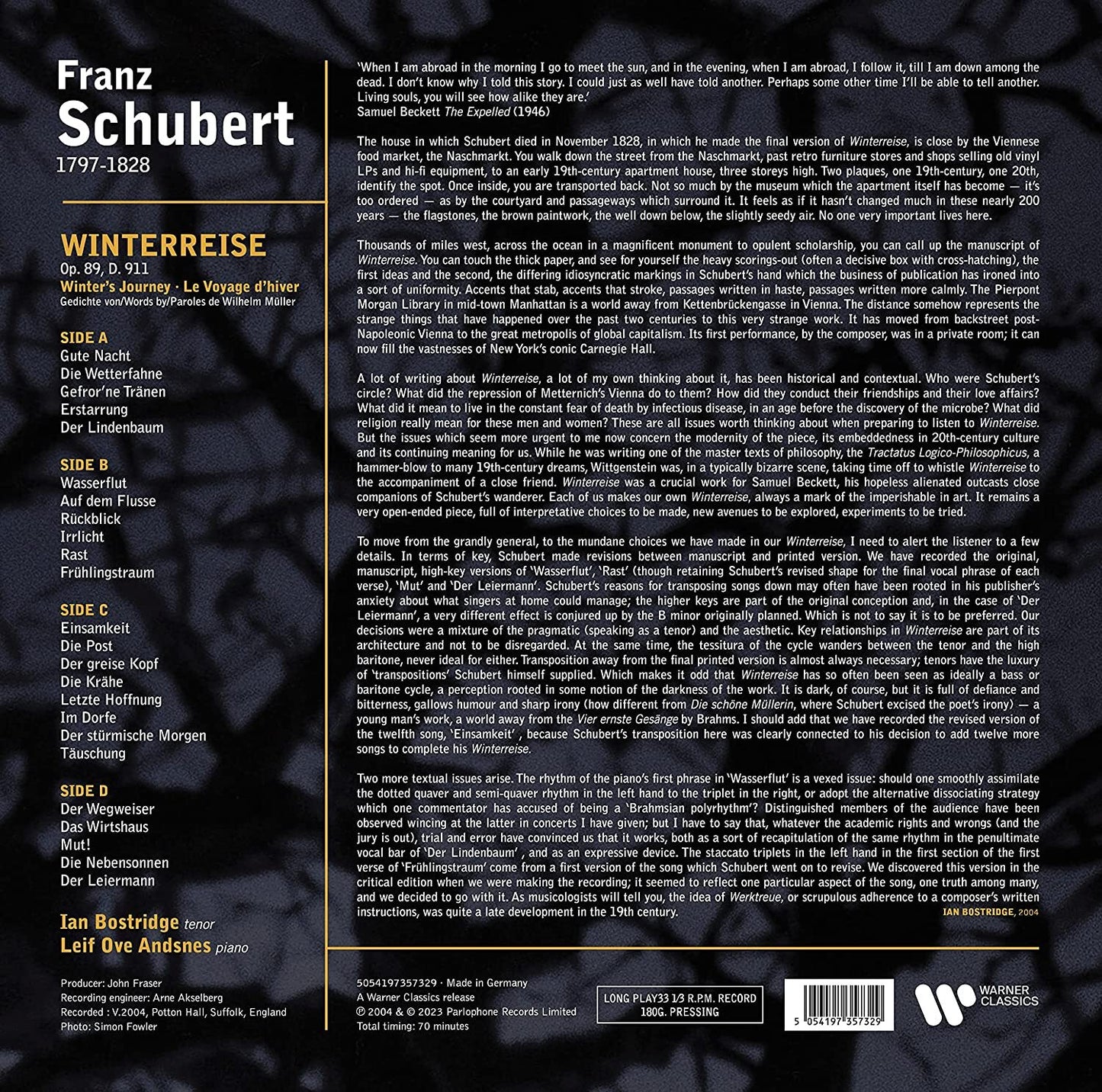 Schubert: Winterreise