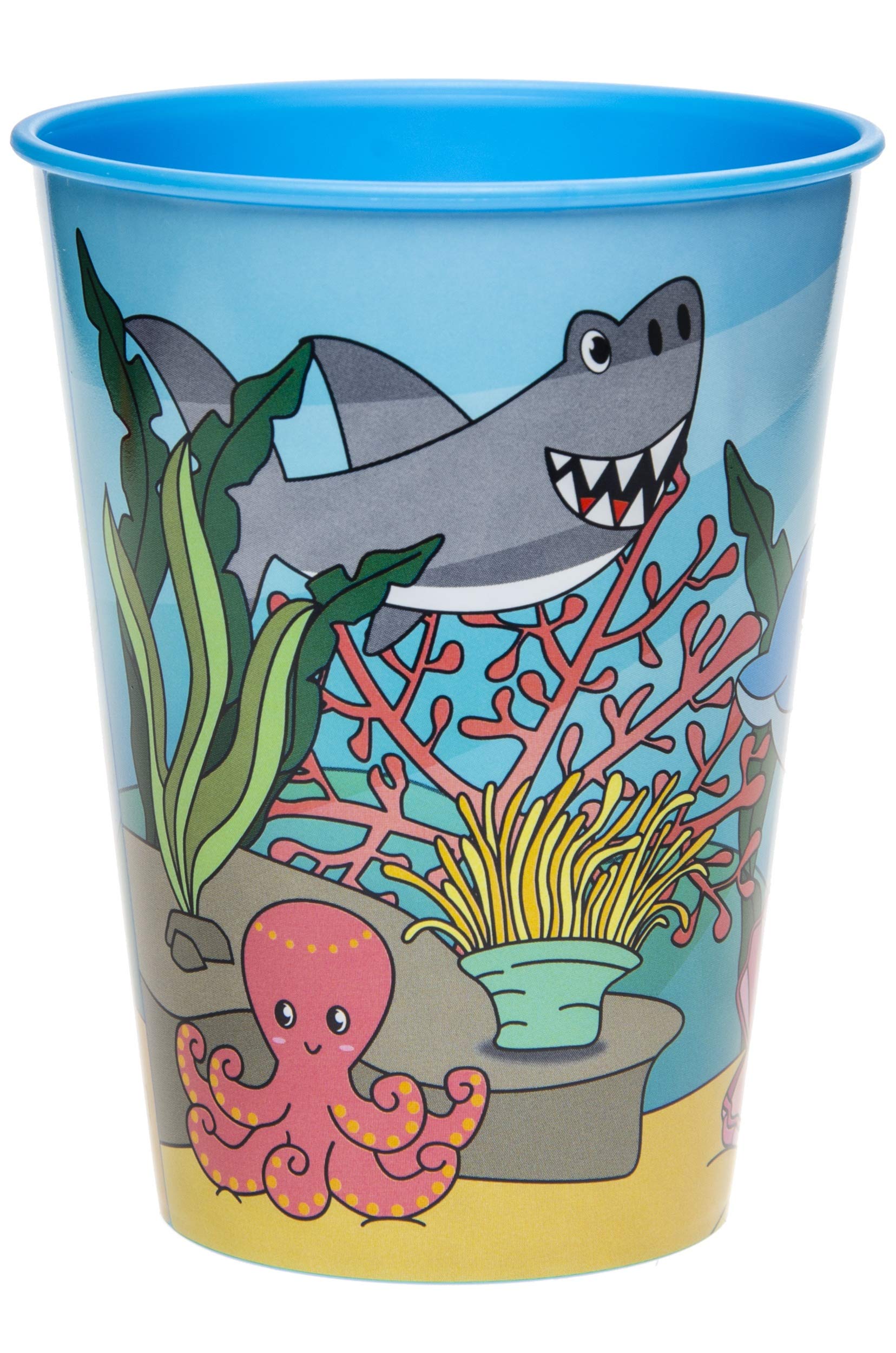 LG-Imports cup sea animals 260 ml blue