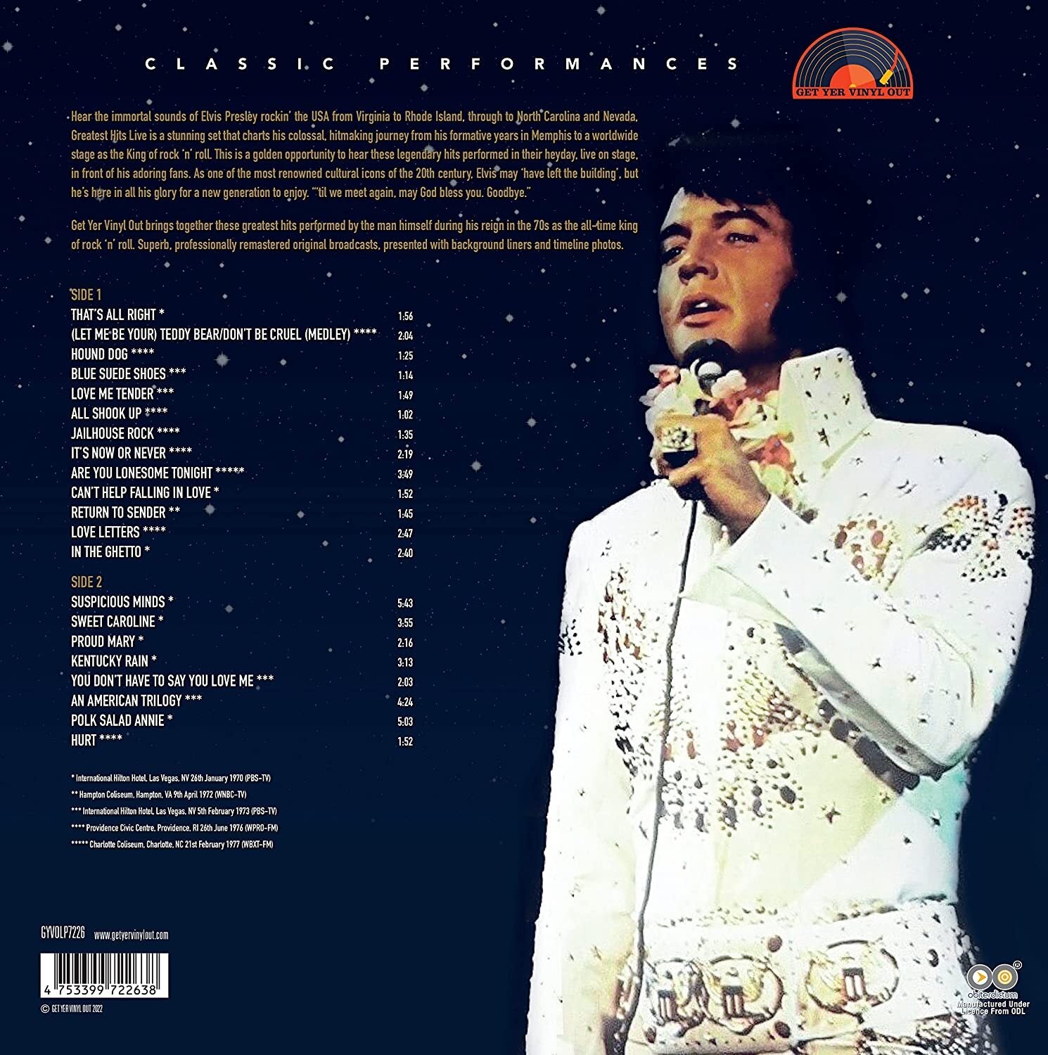 Greatest Hits... Live
