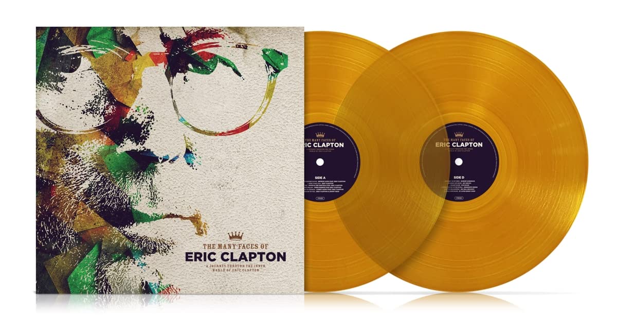 Many Faces Of Eric Clapton / Various - 180gm Crystal Amber