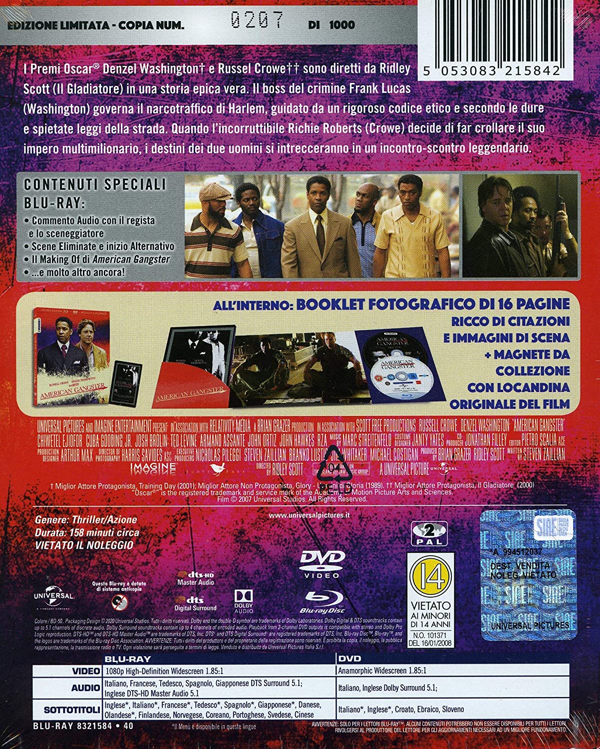 American Gangster (Br+Dv)