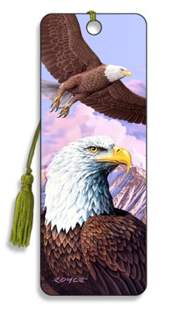 Cheatwell BK28EAG 3D Eagle Bookmark