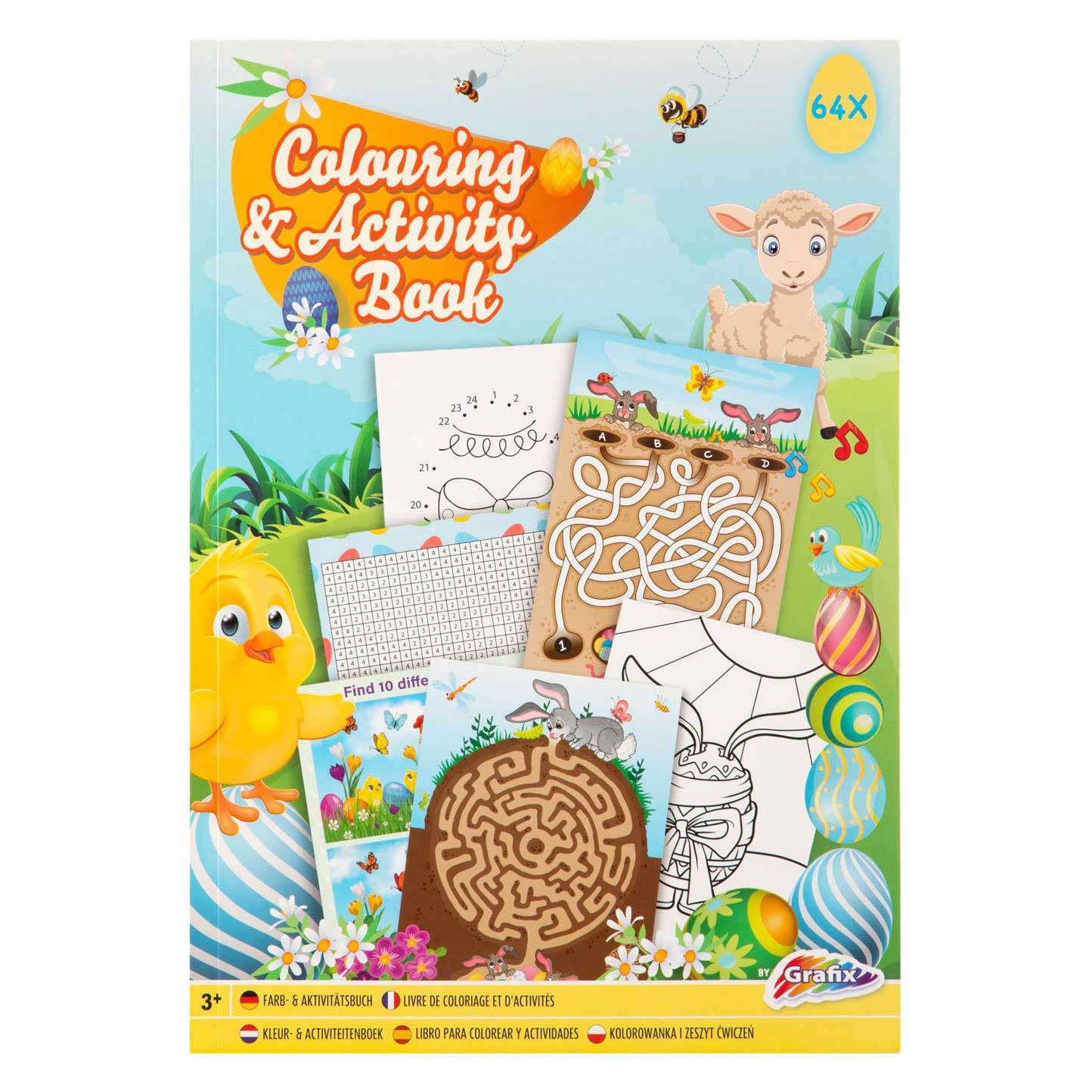 Creative Craft Group - Kleur- en Activiteitenboek Pasen A4