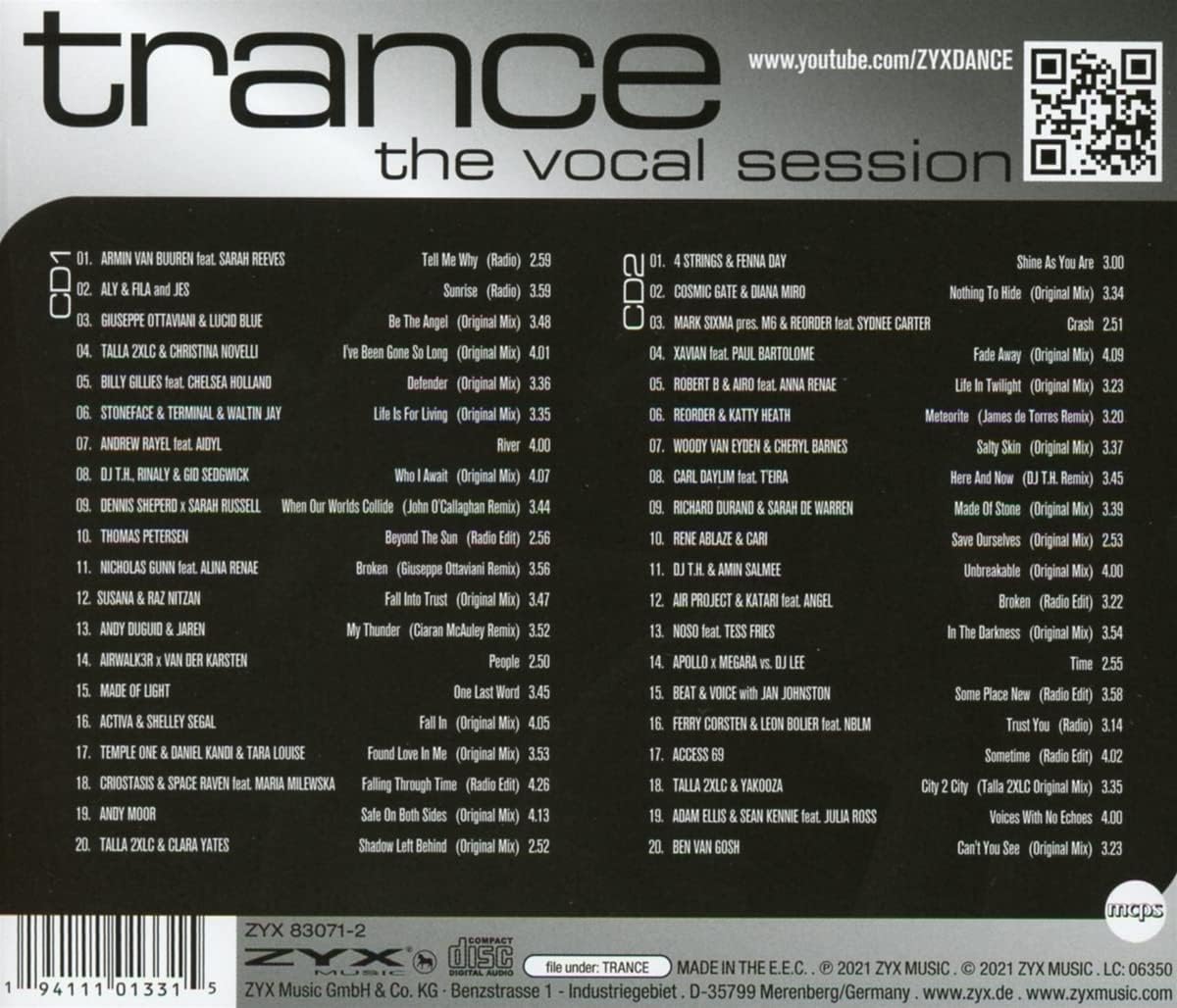 Trance: The Vocal Session 2022