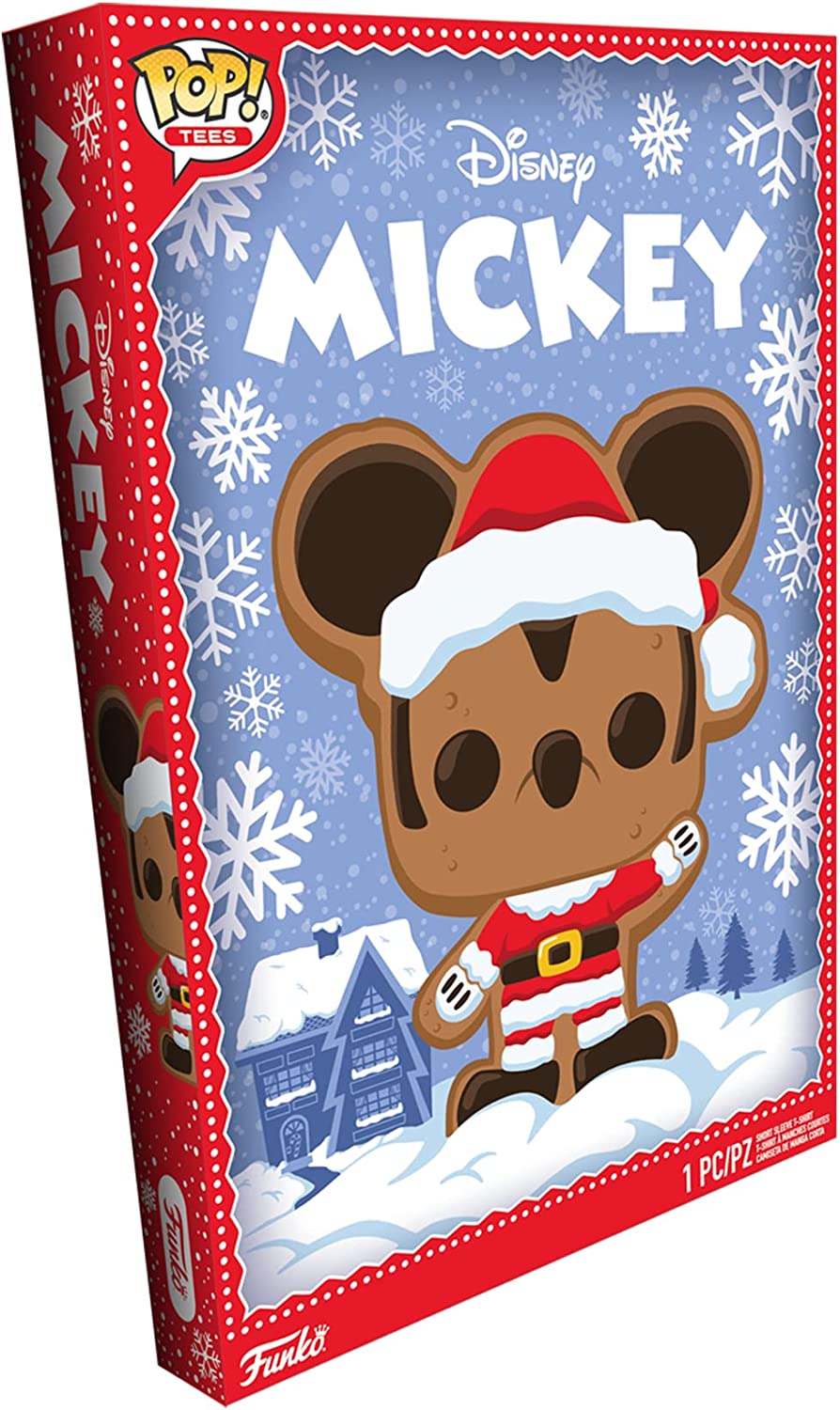 Funko Pop! Boxed Tee: Disney Holiday - Santa Mickey - M