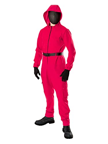 GAMER SUIT & MASK - FANCY DRESS COSTUME (SIZE: M)