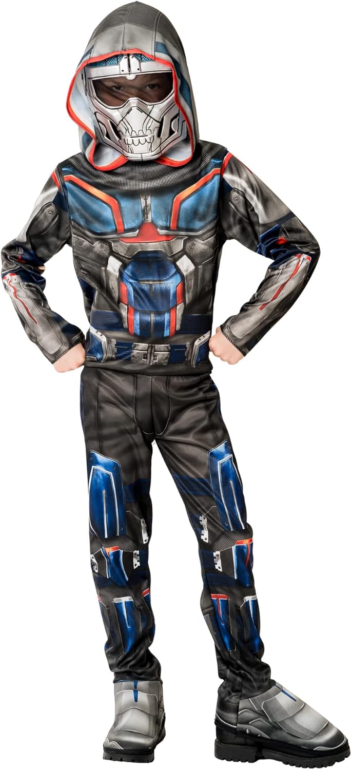 Rubies Official Marvel Black Widow Movie, Classic Taskmaster Kids Costume, Villain Fancy Dress