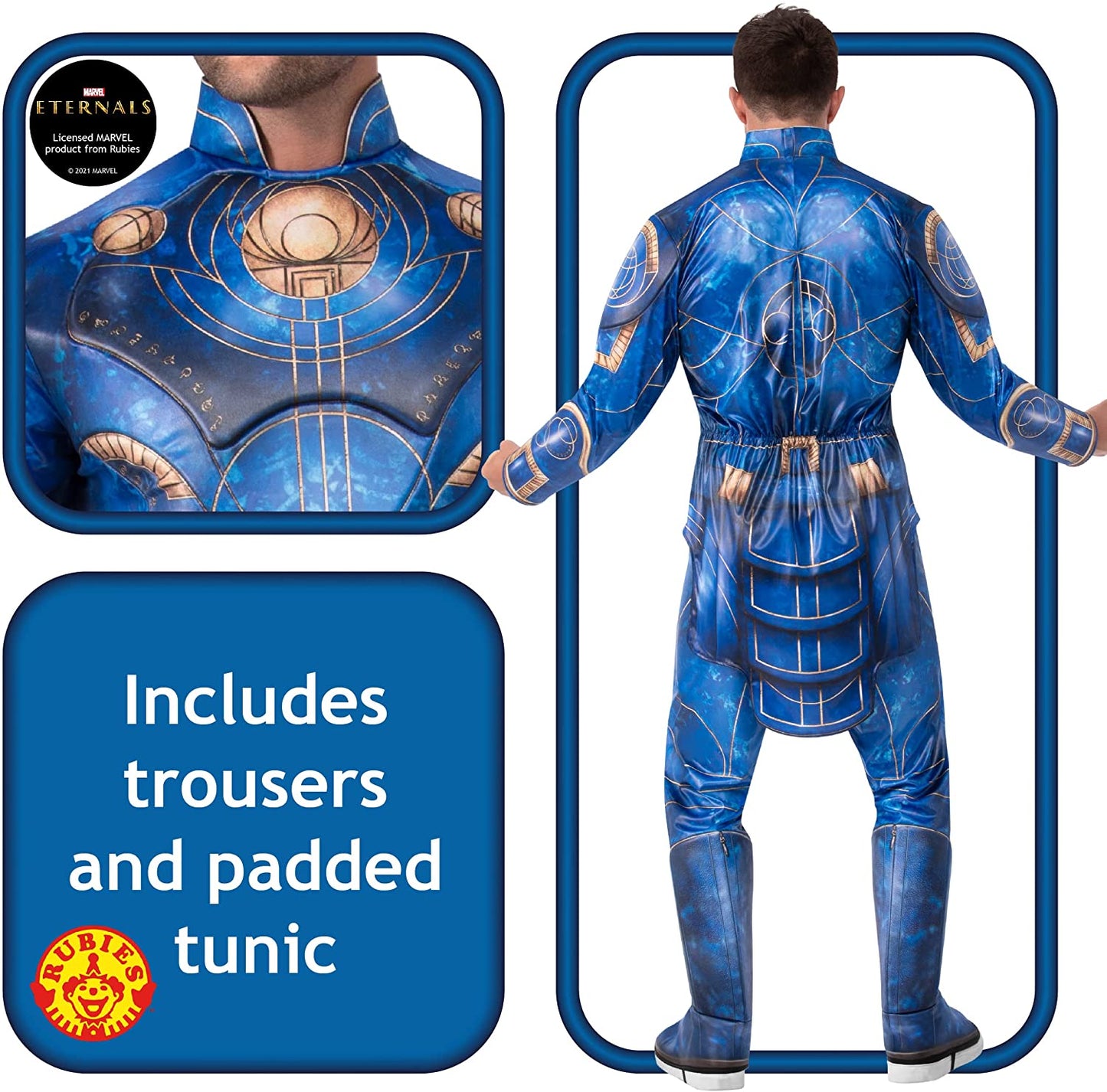 Rubies Official Disney Marvel Eternals Ikaris Deluxe Mens Adult Costume