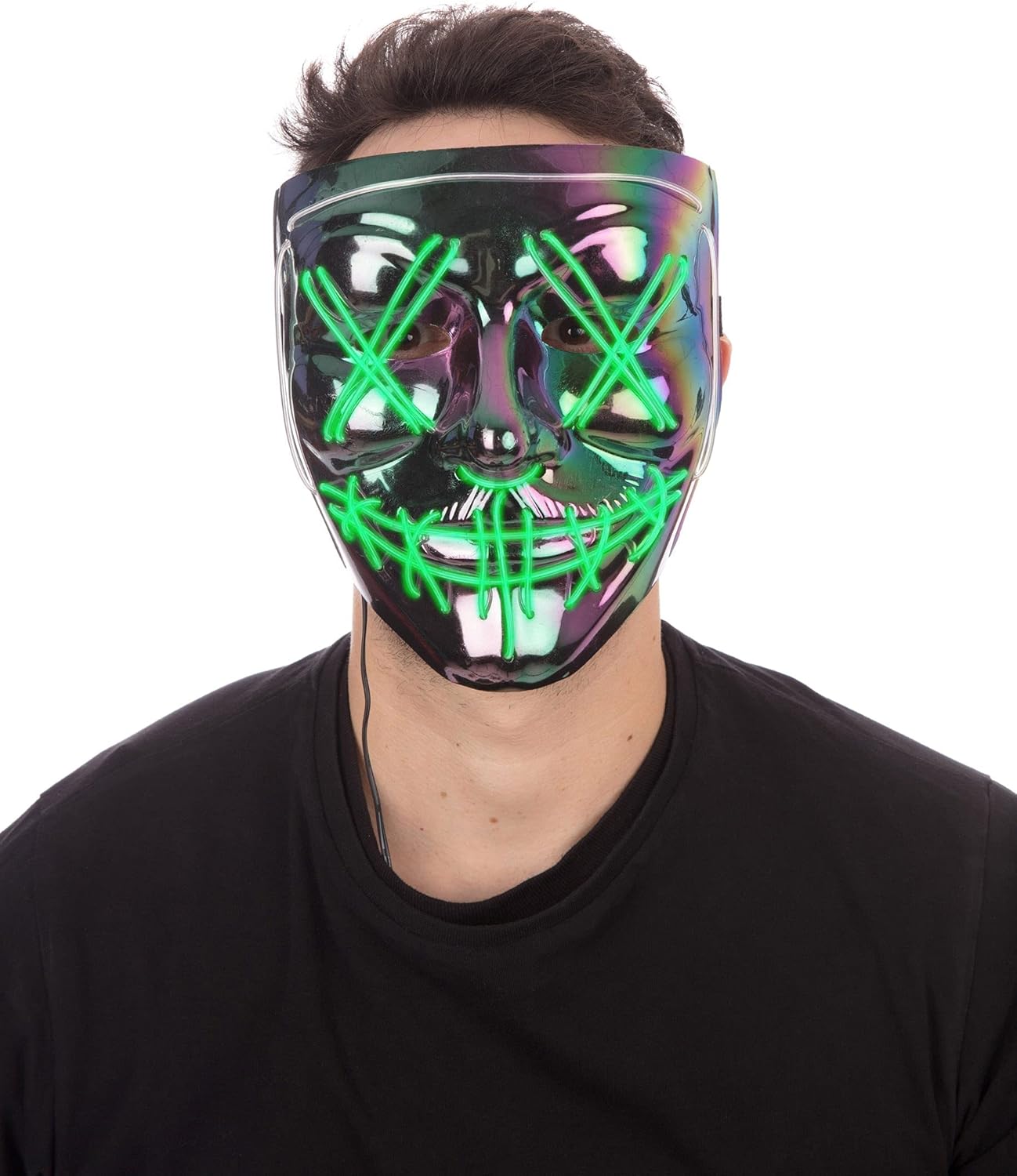 ANARCHY IRIDESCENCE MASK - FANCY DRESS
