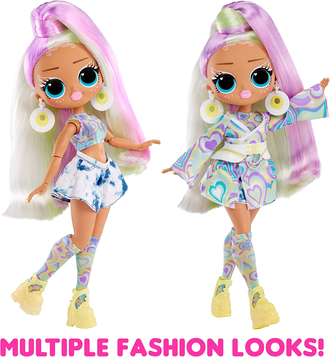 LOL Surprise OMG Sunshine Makeover Fashion Doll - SUNRISE - UV Colour Change in the Sun, Multiple Surprises, and Fabulous Accessories - Great Gift for Kids Ages 4+