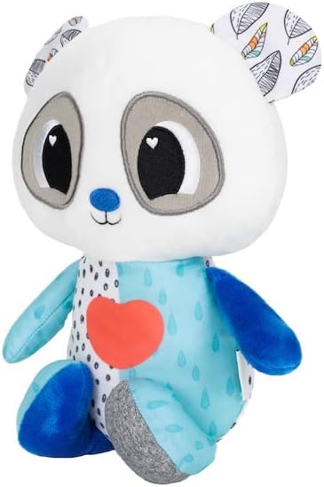 Lamaze Soothing Heart Panda, Soothing Bedtime Toy, Newborn Baby Toy, Sensory Toy for Babies with Colours, Babyshower Gift for New Parents, Development Toy for Boys and Girls Aged 9 Months +