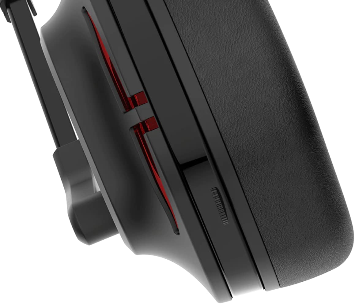 Marvo HG8929 USB + 3.5mm Wired Gaming Headset, Black/Red