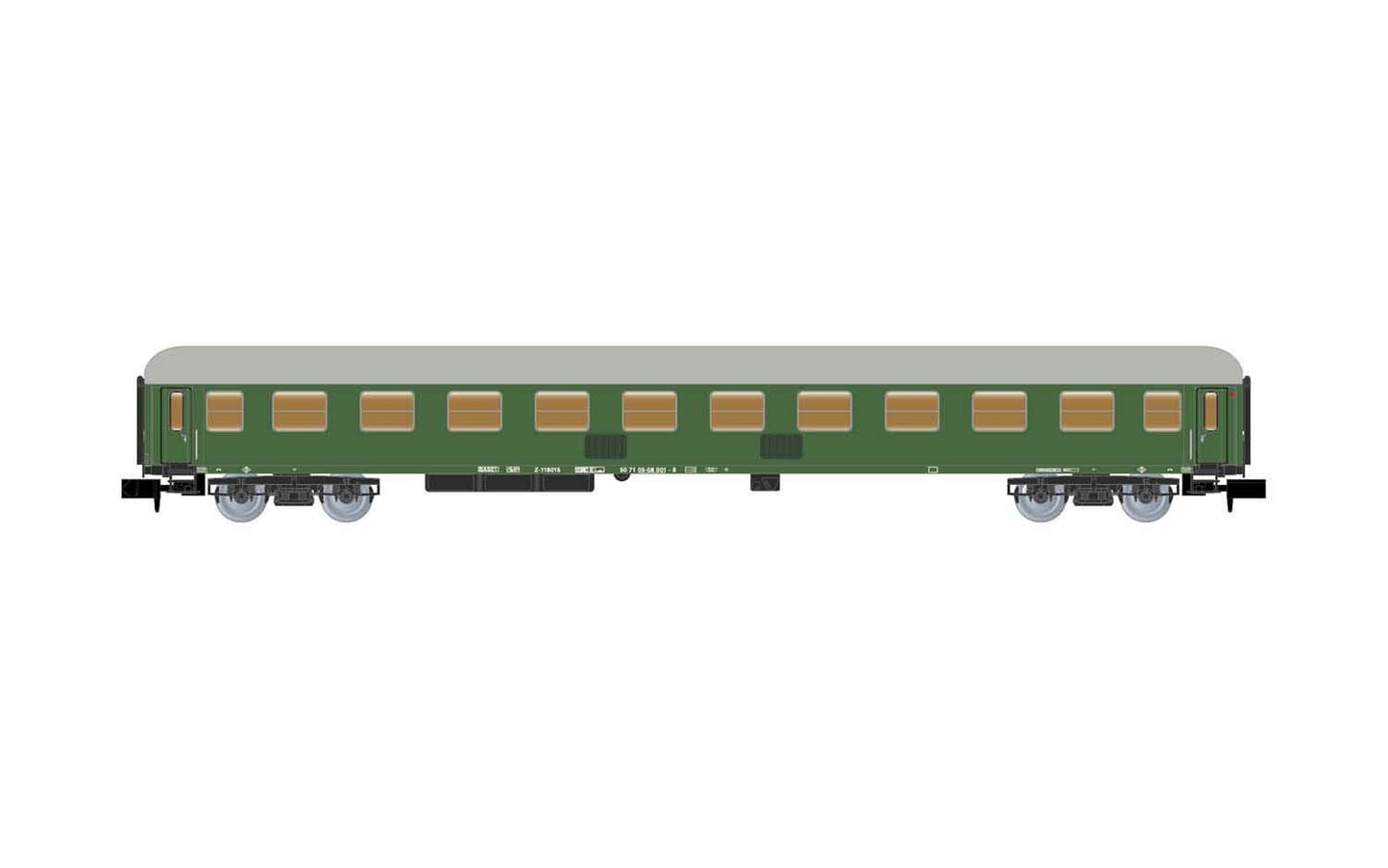 ARNOLD HN4293 RENFE, Military Coach 8000 Type, Olive Green Livery, ep. V Rolling Stock