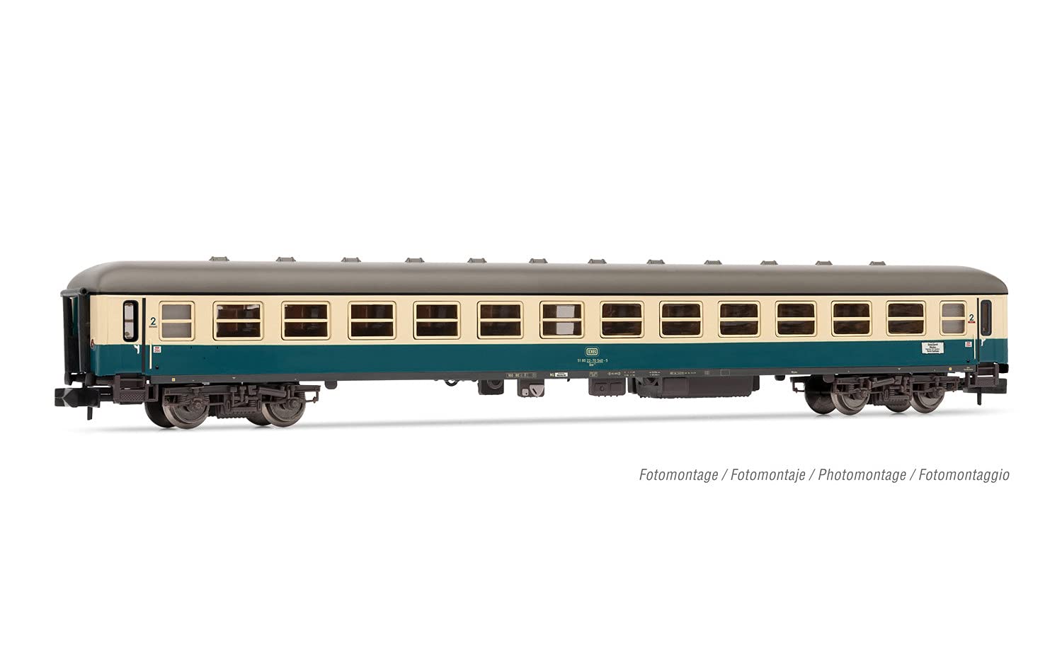 Arnold FS Trenitalia, 3-unit pack ETR 610 "EuroStar", period VI