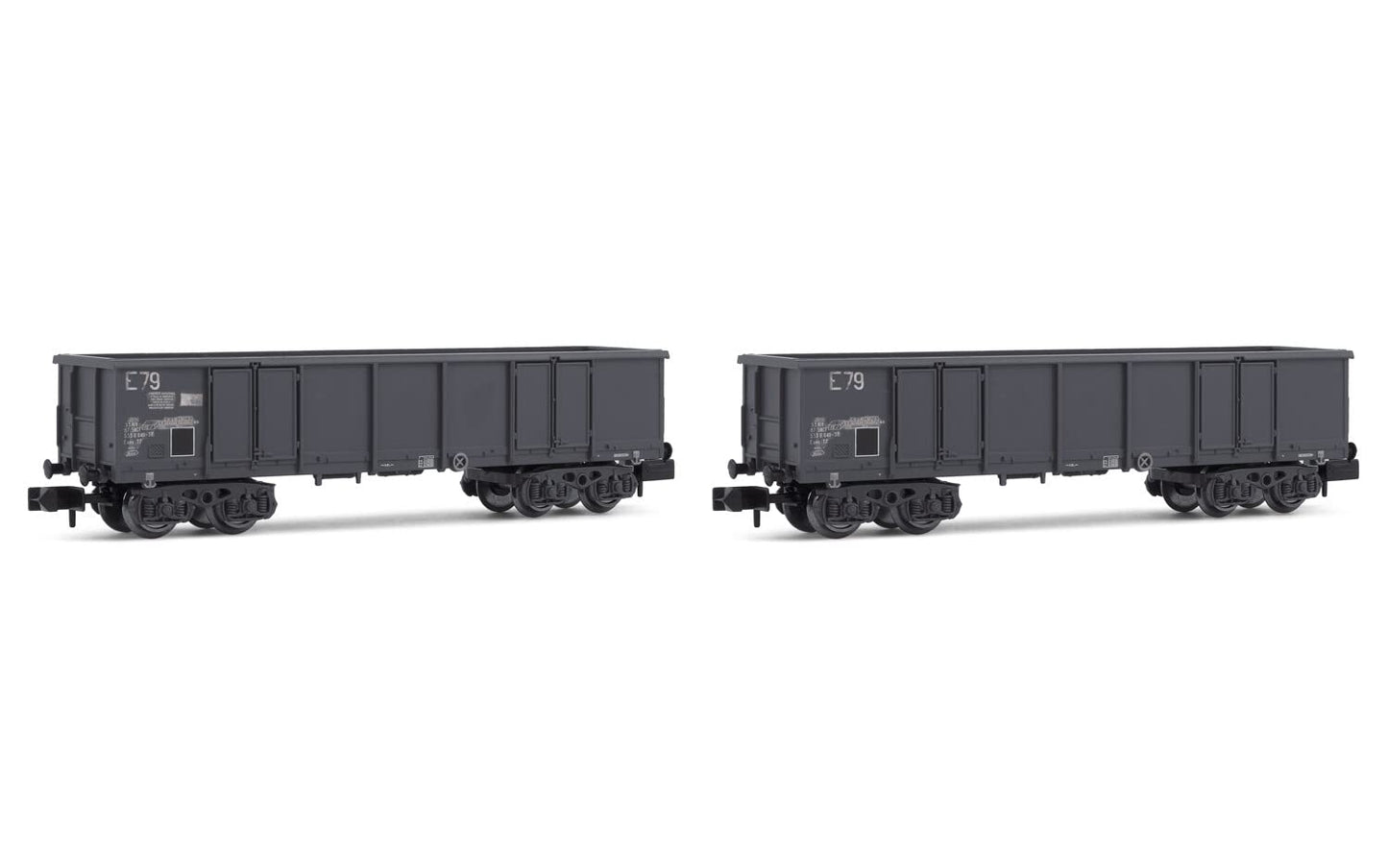 Arnold DBP, 2-unit pack 4-axle postal vans Post-mrz, blue/beige livery, period IV